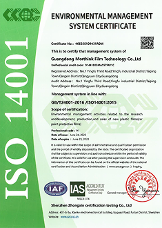 ISO 14001 Environmental Management System Certificate